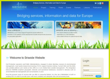 Briseide - BRIdging SErvices, Information and Data for Europe